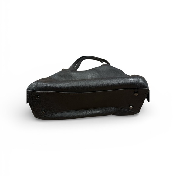 Coach Elegant Black Leather Tote Bag - Picture 2 of 7